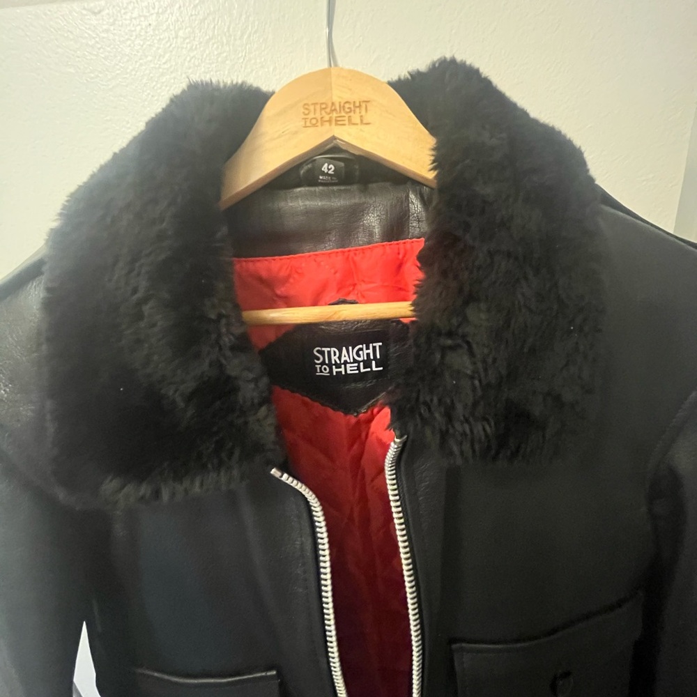 Straight to Hell Avondale Leather Jacket *discontinued* - Picture 5 of 6